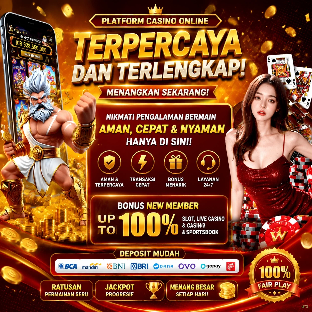 Bagaimana d73 Menawarkan Pengalaman Bermain yang Optimal